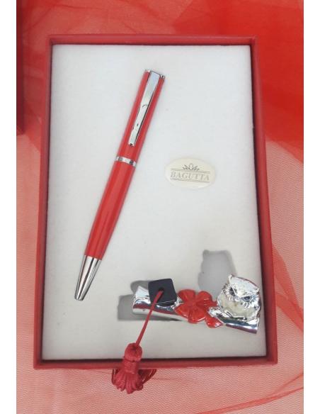 Contenuto Set Penna a sfera e Gufo Laurea