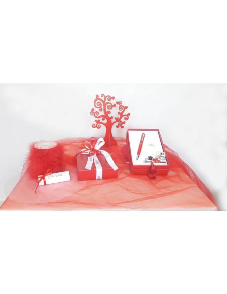  Set Penna a sfera e Gufo Laurea