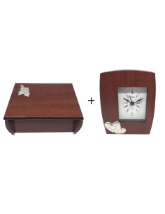 Cofanetto-in-legno-piu-orologio-con-cuori-e-fedi-serie-Capri