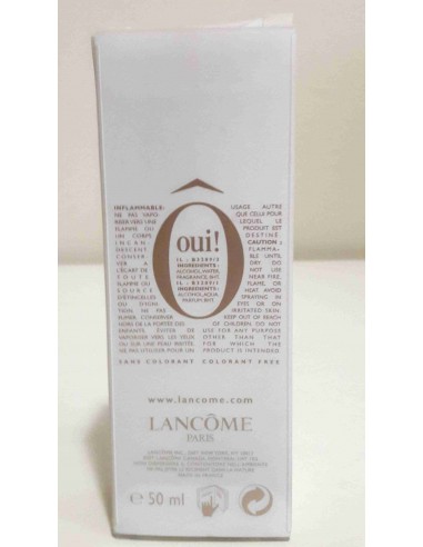 O Oui ! di Lancome Edt 50 ML-RETRO SCATOLA
