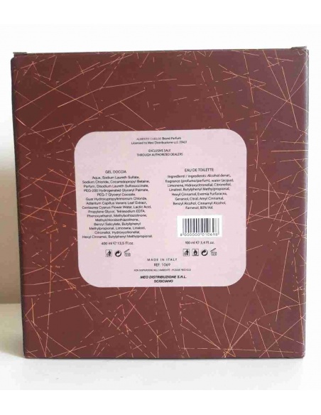 Alberto Carlos Intense Edt+Gel doccia-codice prodotto