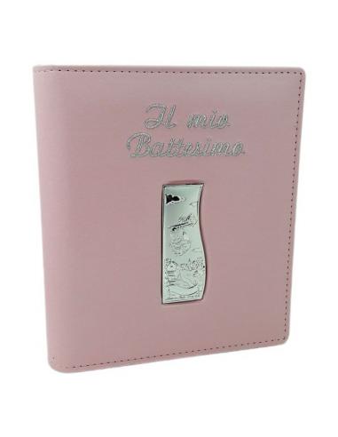 Album-foto-il-mio-battesimo-rosa-A