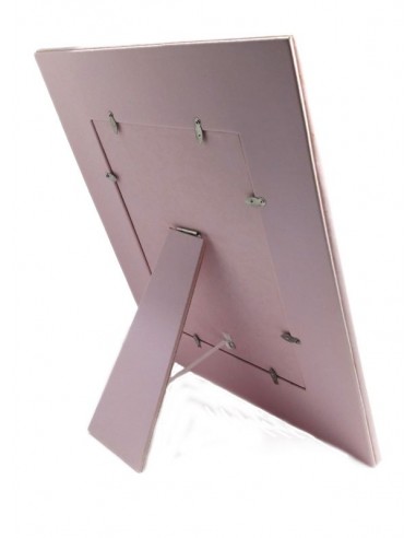 Cornice Portafoto Ricamata 20X25 Rosa-Vista posteriore-A