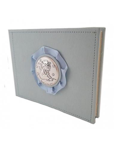 Album-foto-simil-pelle-celeste-B