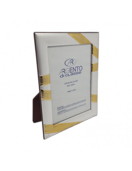 Cornice-Portafoto-argento-e-oro-13x18-cm