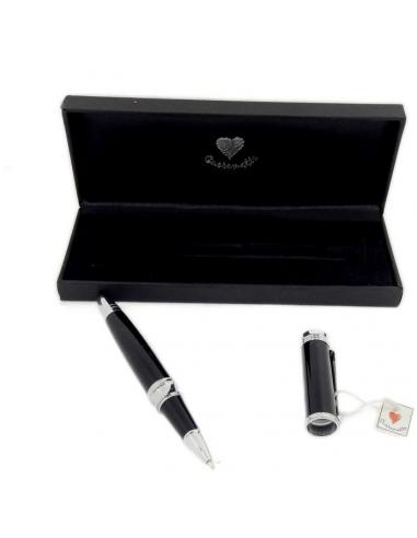Penna-Roller-Classica-Nera-Cuore-Matto1