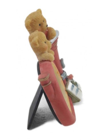 Portafoto Resina con Orsetti-Vista laterale1