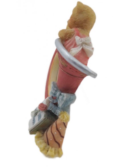 Portafoto Resina con Orsetti-Vista laterale