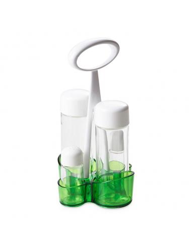 Portacondimenti-Menage-Trendy-in-vetro-Verde