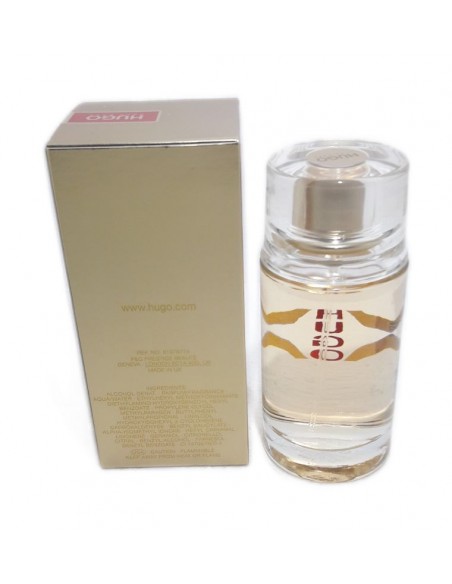 Hugo Boss Hugo XX Donna Edt 100 ML, vista posteriore.