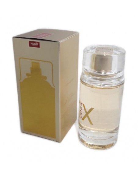 Hugo Boss Hugo XX Donna Edt 100 ML, vista laterale.