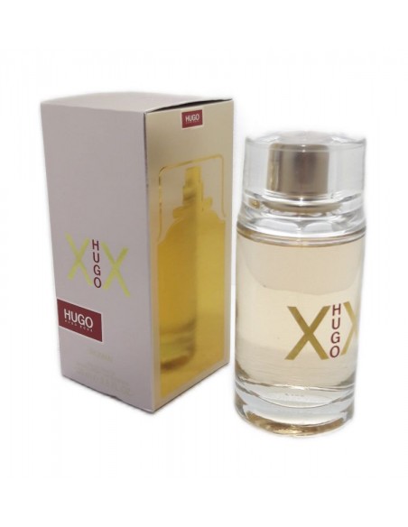 Hugo Boss Hugo XX Donna Edt 100 ML, vista laterale dx.