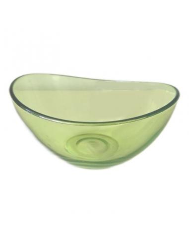 Ciotolina-in-plastica-colorata-trasparente-verde-Ø12-cm