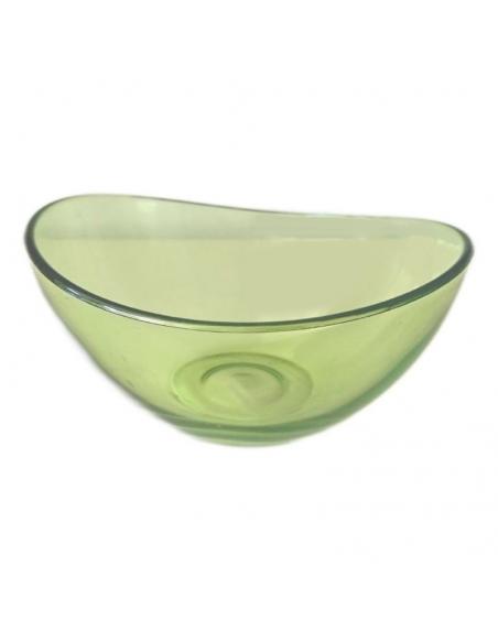 Ciotolina-in-plastica-colorata-trasparente-verde-Ø12-cm