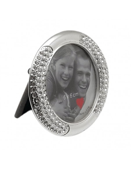 Portafoto-Cuore-Matto-linea Cuorbrillante-6x6-cm-D4467-1