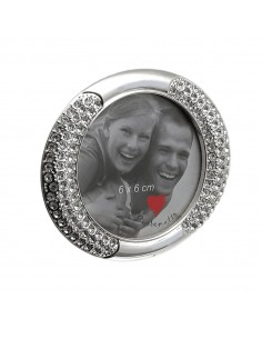 Portafoto-Cuore-Matto-linea Cuorbrillante-6x6-cm-D4467