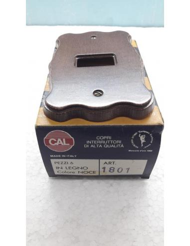 Placca-in-legno-Cal-serie-Magic-1-posto-colore-noce-1801-1