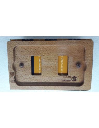Placca in Legno Cal Serie Magic 2...