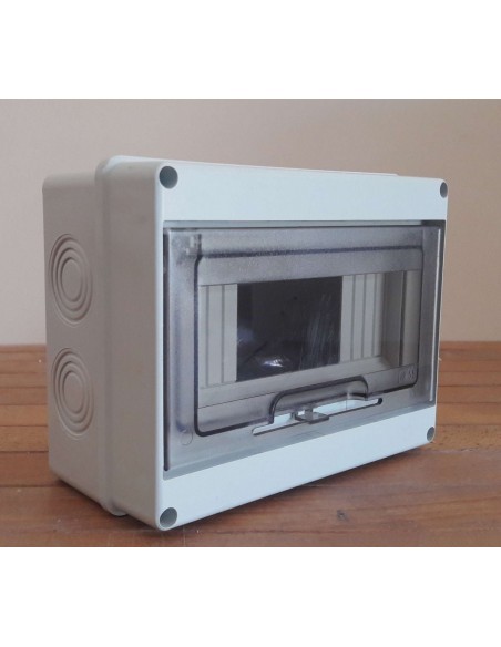 Centralino da Parete 4/8 Moduli con Portello Ip65