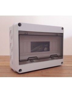 Centralino da Parete 6/12 Moduli con Portello Ip65