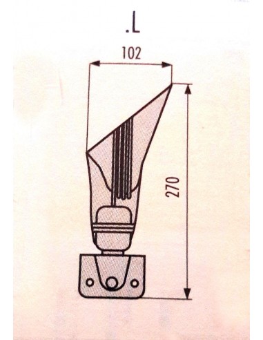 Faretto bianco per interni IP20...