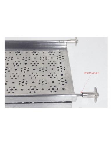 Scolapiatti in acciaio inox ad...