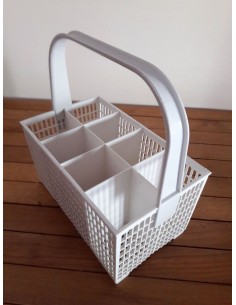 Cestello Posate Lavastoviglie Bianco