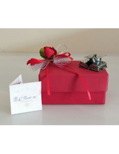 Libro con Cappello in Metallo Argentato 2