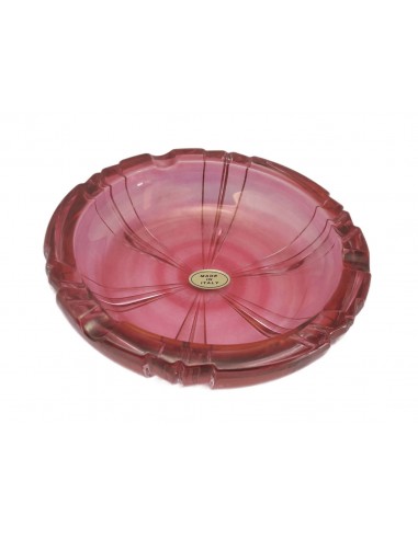 Posacenere in Vetro Rosa Ambrato Loredan