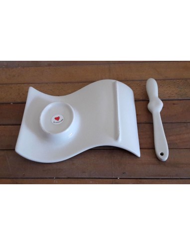 Set nutella Cuore Antico in ceramica