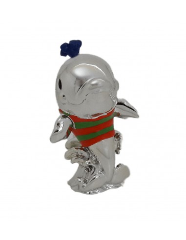 Delfini in resina Argentata 4...