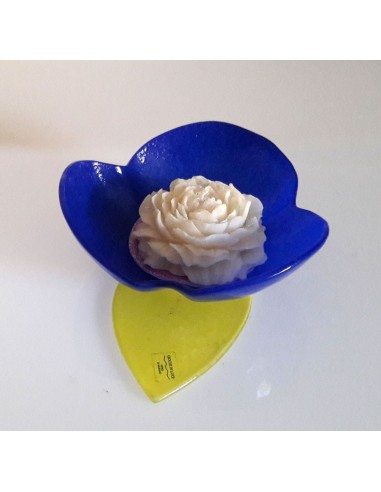 Coppetta vetro di murano portacandela...