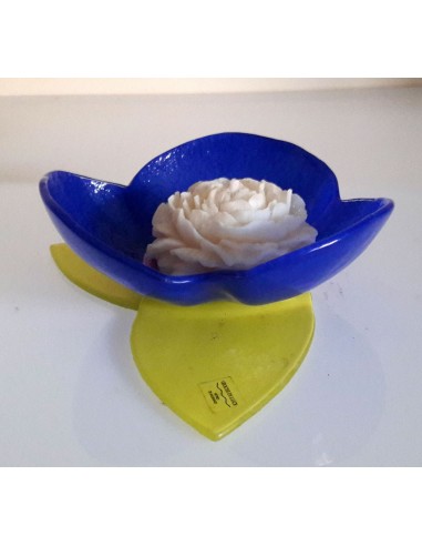 Coppetta vetro di murano portacandela...