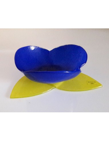 Coppetta vetro di murano portacandela...