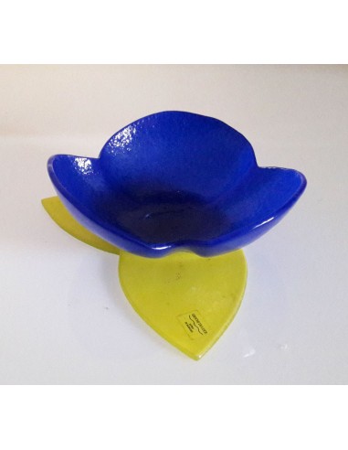 Coppetta vetro di murano portacandela...