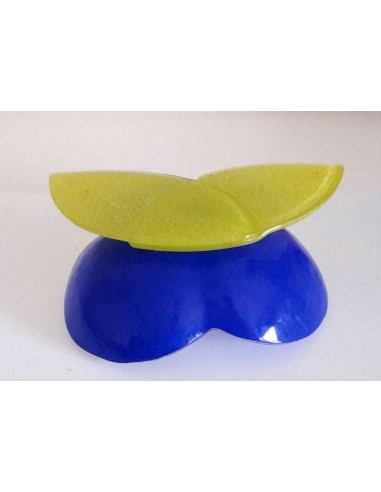 Coppetta vetro di murano portacandela...