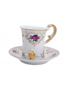 Tazzine-in-porcellana-da-collezione royal-gold-Bianche