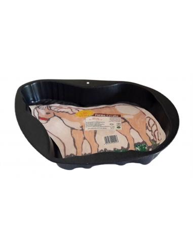 Forma dolce stampo in metallo antiaderente Cavallo