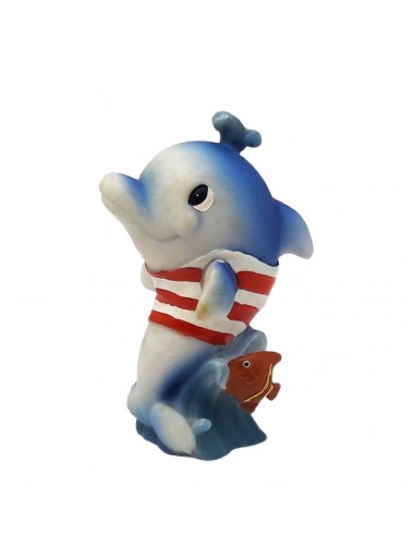 Delfini in resina 4 soggetti assortiti