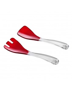 Posate-Insalata-Diamond-Rosse