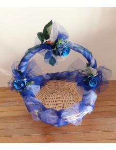 Cestino-ovale-vimini-decorato-Blu-44x31x3-con-manico