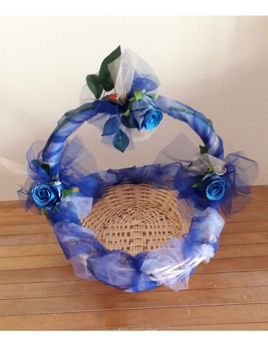 Cestino-ovale-vimini-decorato-Blu-44x31x3-con-manico