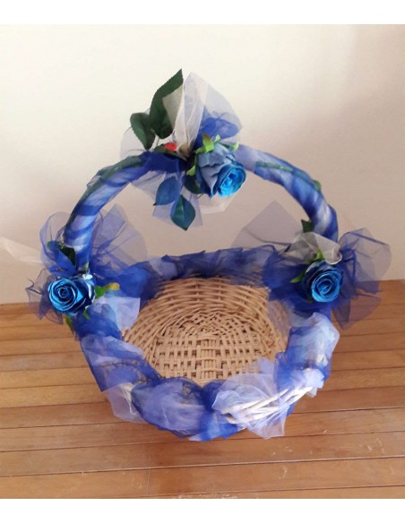 Cestino-ovale-vimini-decorato-Blu-44x31x3-con-manico