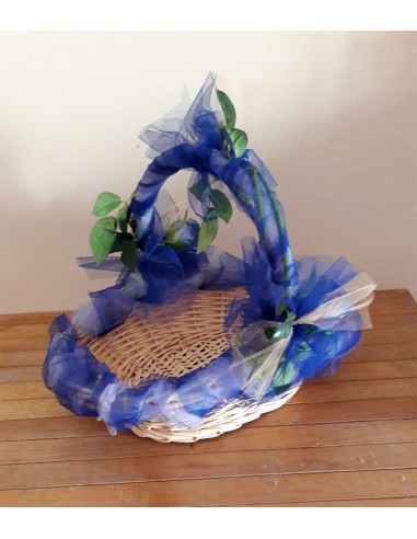 Cestino-ovale-vimini-decorato-Blu-44x31x3-con-manico-2