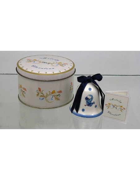 Campanella-Claraluna-con-fiocco-Blu-in-porcellana-1