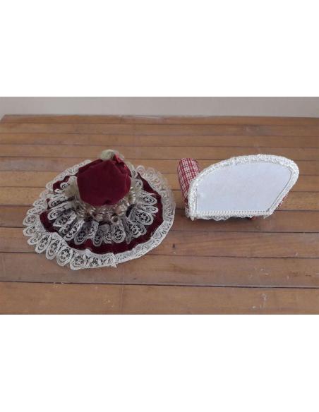 Bambola-Ceramica-Collezione-con-Poltrona-bordo'-2