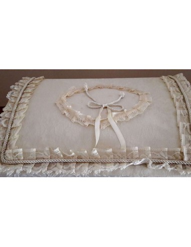 Baule Legno ricoperto con tessutto...