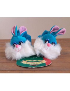 Pantofola-calzino Bimbo-celeste