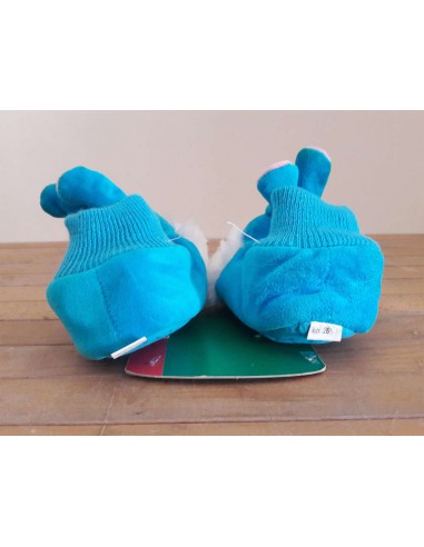 Pantofola-calzino Bimbo-celeste-3