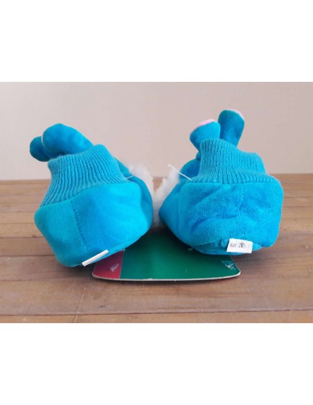 Pantofola-calzino Bimbo-celeste-3